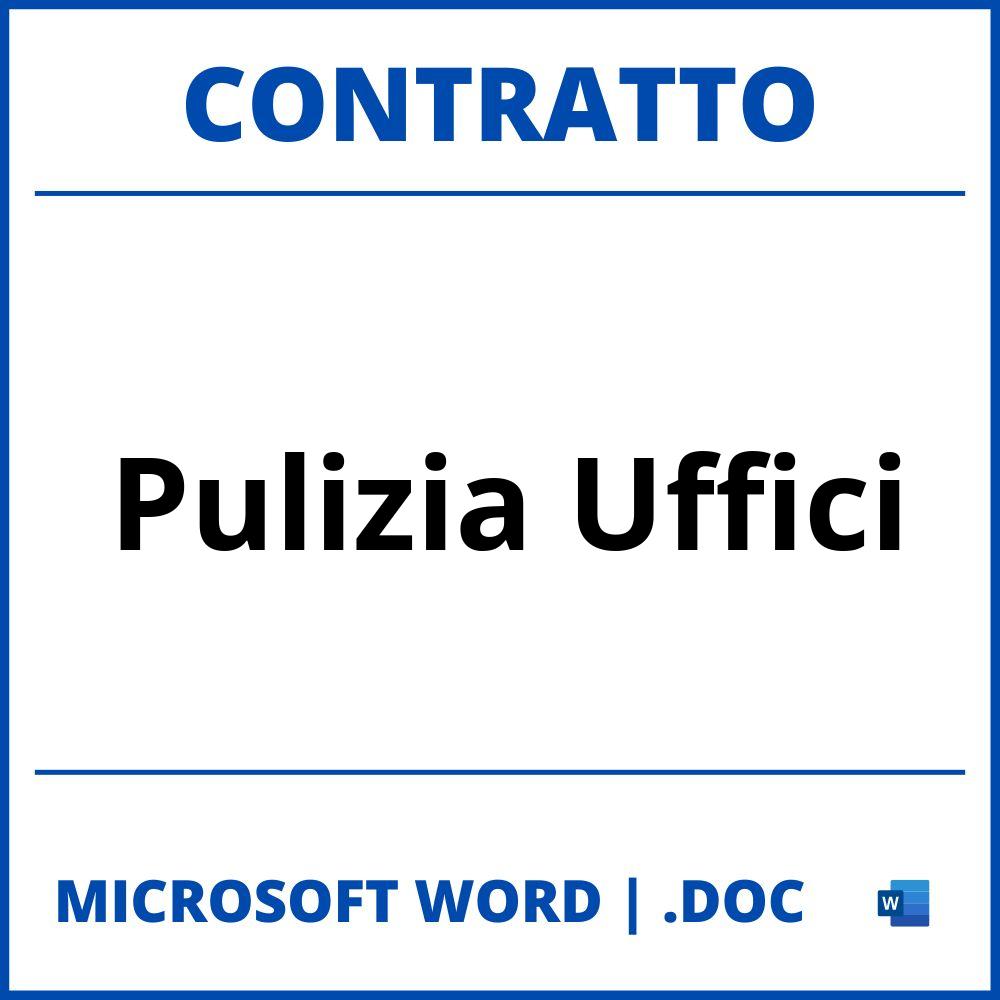 Fac Simile Contratto Di Pulizia Uffici